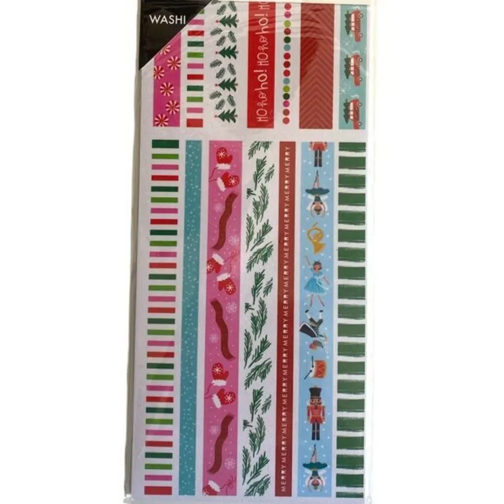 Me & My Big Ideas Happy Planner Washi Sticker Book, Brights,‎ 449/Pkg